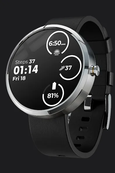 CC Clean 16 Watch Face screenshot 2