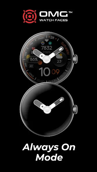 OMG 330 Hybrid Watch Face screenshot 8