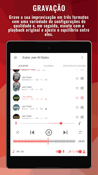 Backing Tracks Guitar Jam Pro screenshot 14