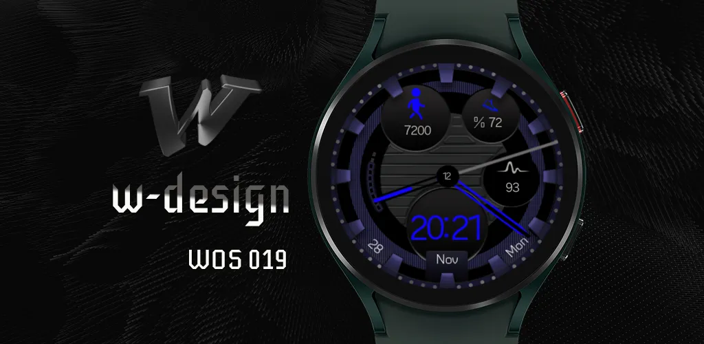 W-Design WOS019 - Watch Face screenshot 1