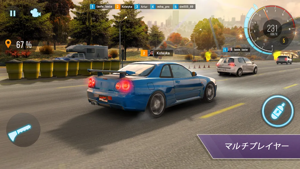 CarXハイウェイレーシング screenshot 1