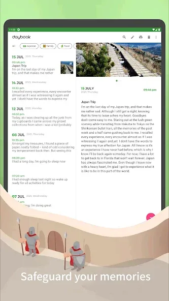 Daybook - Diary, Journal, Note screenshot 9