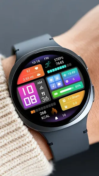 Colorful Homepage ZKin Watch screenshot 8
