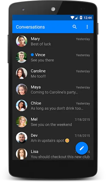 Chomp SMS screenshot 3