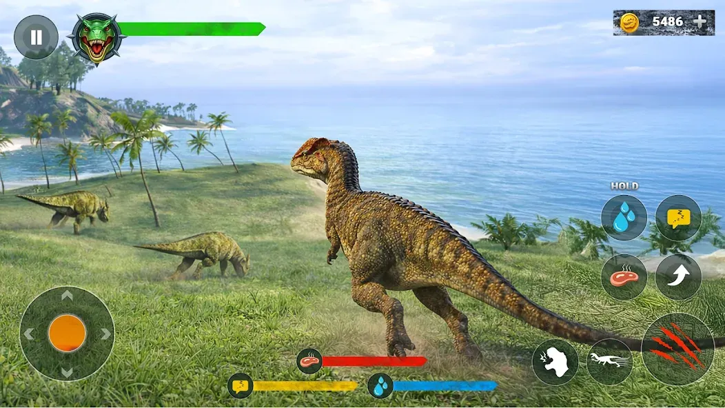 Jurassic Clash Dino Sim Primal screenshot 2