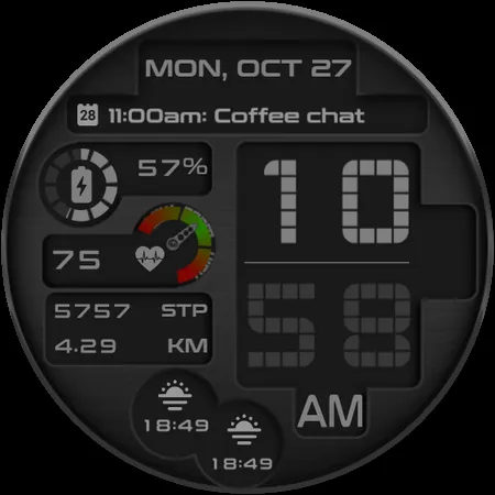 SY07 Wear OS Watch Face screenshot 32