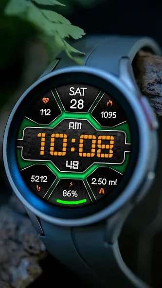 Digital Pulse URX12 Watch face screenshot 4