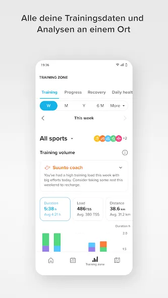 Suunto screenshot 6