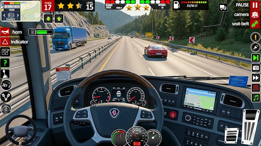 Coach Bus Driving Game screenshot 2