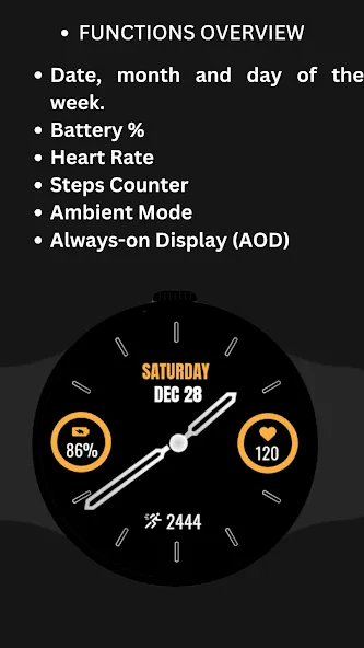 Analog Watch Face-WF1 screenshot 7