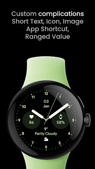 Analog PRO: Watch face screenshot 4