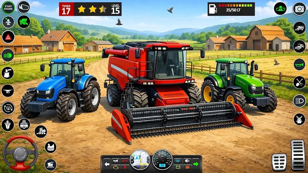 Tractor Farming Driving Sim screenshot 5