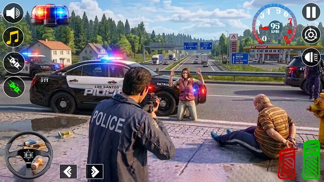 Police Car Game Cop Chase Duty screenshot 3