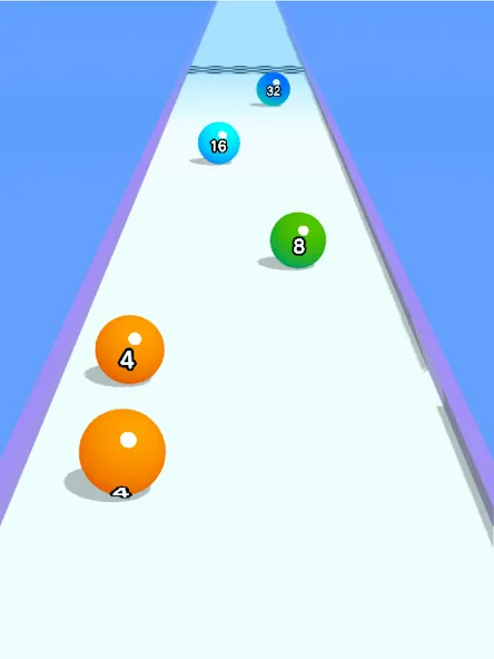 Ball Run 2048: merge number screenshot 5