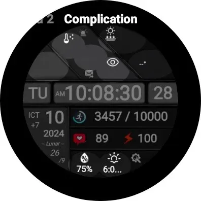 N-SPORT711 MultiNews WatchFace screenshot 11