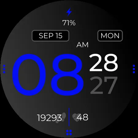 Digital Time Watch Face screenshot 7