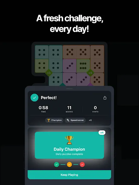 dotio: Pips Domino Puzzles screenshot 9