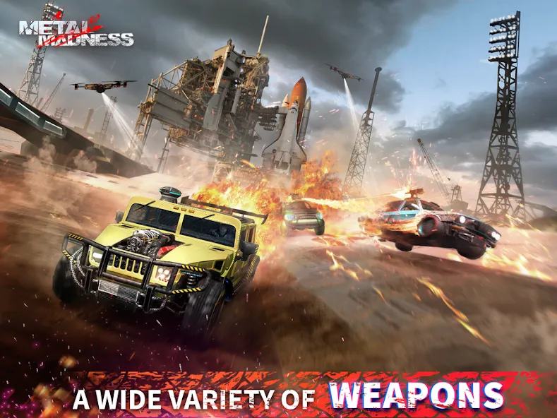 METAL MADNESS PvP: Car Shooter screenshot 9