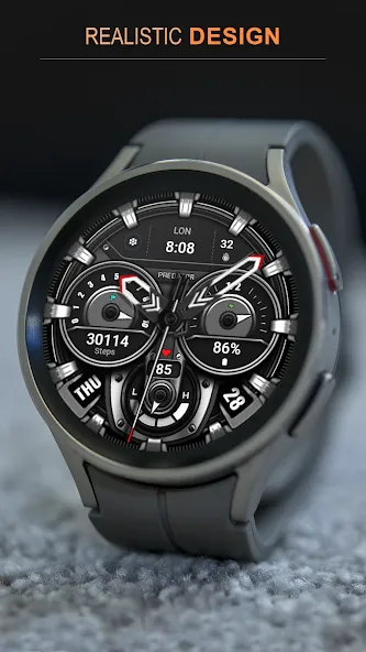 WFP 239 Ultra watch face screenshot 6