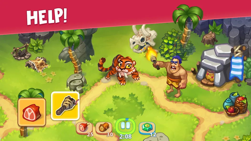 Tribe Dash - Stone Age screenshot 22
