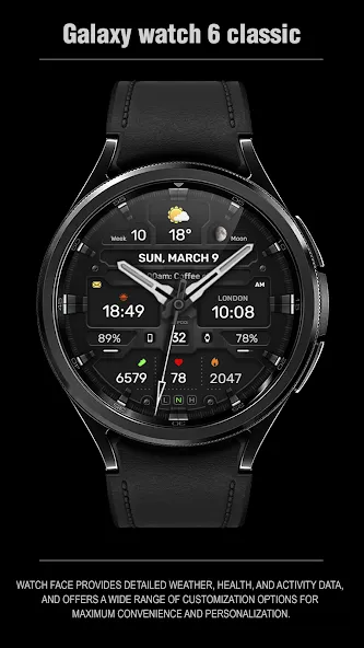 WFP 133 Brutal watch face screenshot 8