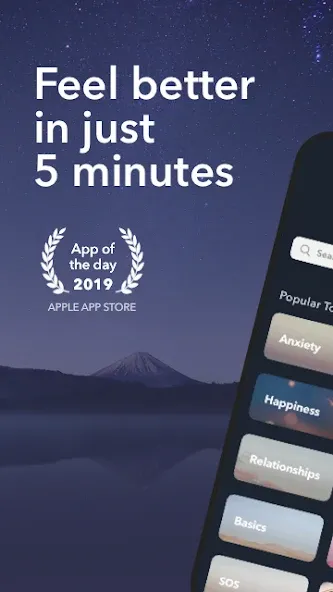 Simple Habit: Meditation screenshot 1