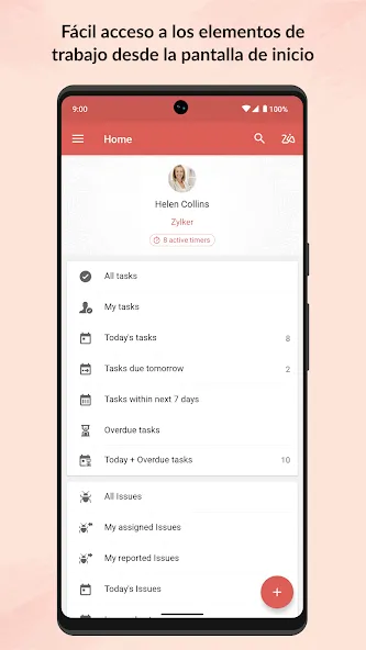Zoho Projects screenshot 2