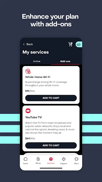 MyFrontier screenshot 3