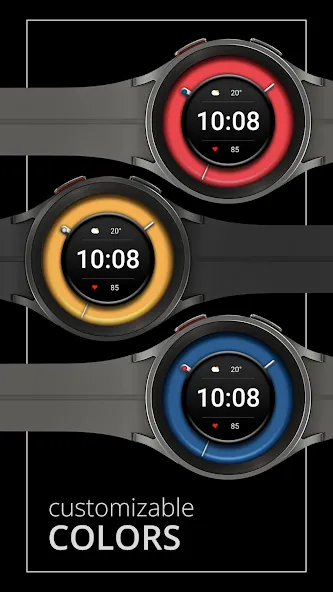 DADAM91: Minimal Watch Face screenshot 2