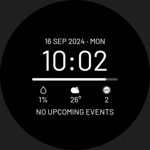 EXD092: Minimal Watch Face screenshot 30