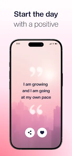 Daily Affirmations・Positive Me screenshot 8