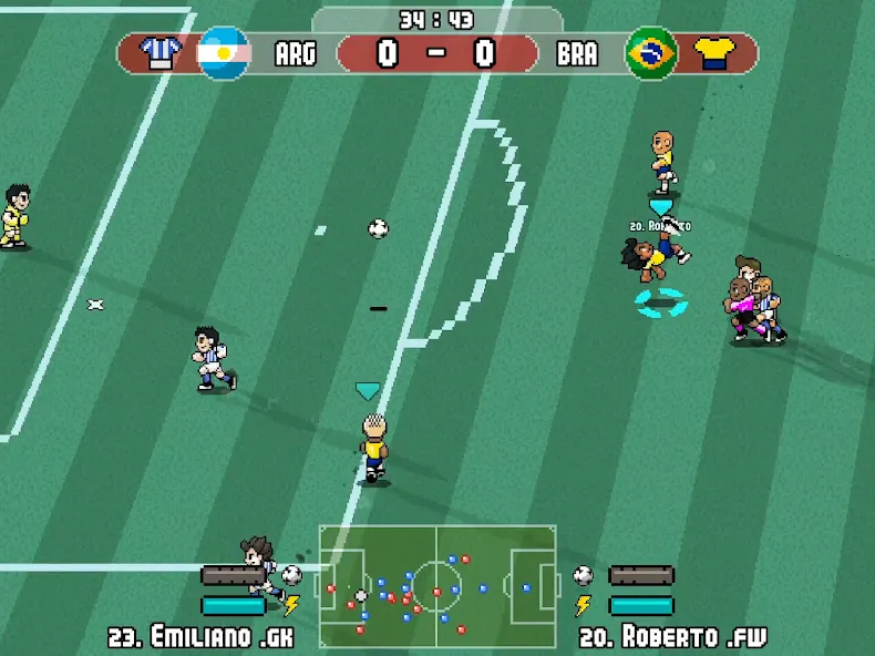 Pixel Cup Soccer - Ultimate screenshot 12