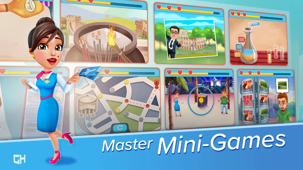 Amber's Airline - 7 Wonders screenshot 4