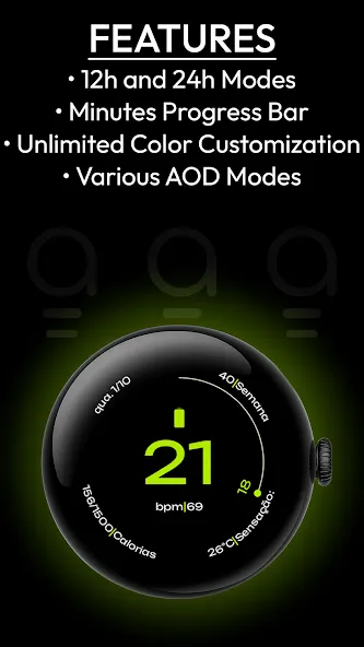 AD Annular - Watch Face screenshot 4