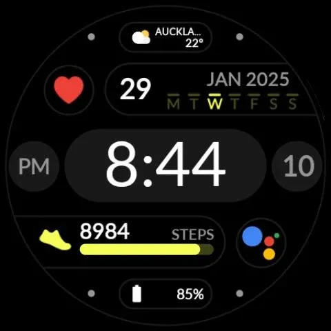 Night ver 66 - watch face screenshot 24