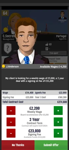 Football Club Management 2023 screenshot 6