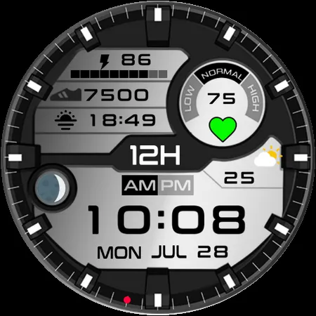 SY12 Watch Face for Wear OS screenshot 27