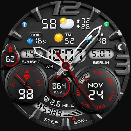 PER32 Ultra Hybrid Watch Face screenshot 44