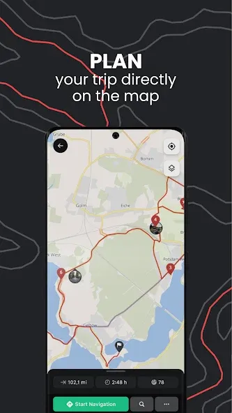 calimoto Motorcycle Navigation screenshot 5