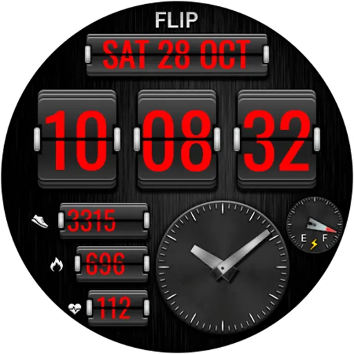 DIGI FLIP URX16 Watch face screenshot 22