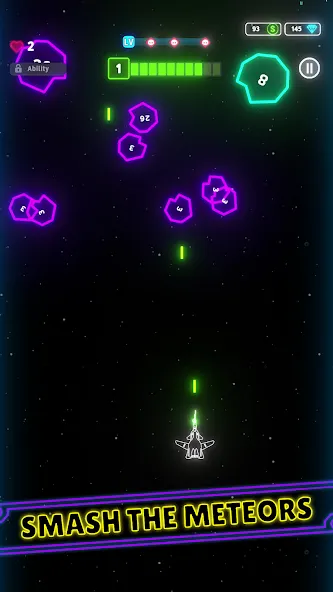 Neon Wings screenshot 1