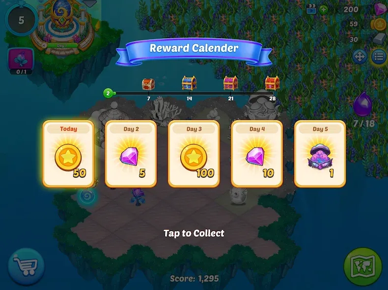 Merge Mermaids-magic puzzles screenshot 15