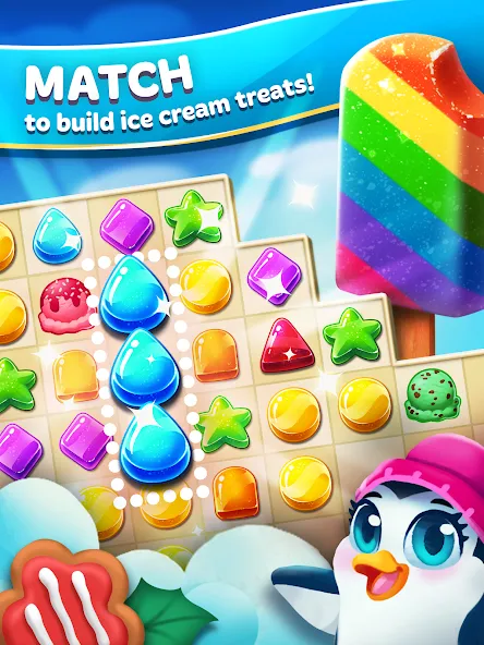 Frozen Frenzy Mania – Match 3 screenshot 7