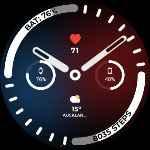 Night ver 42 - watch face screenshot 24