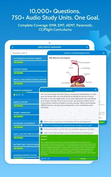 MedicTests 2026 EMS Education screenshot 10