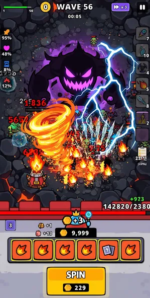 Spin Spin Defense screenshot 2