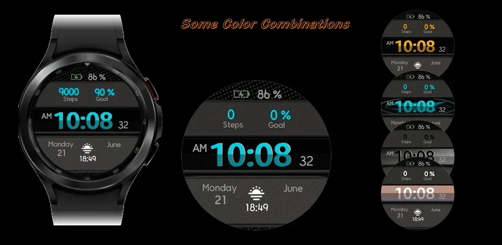 TSD24 Watch Face Wear OS screenshot 7