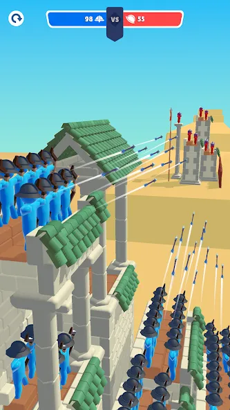 Archery Bastions: Castillos screenshot 1