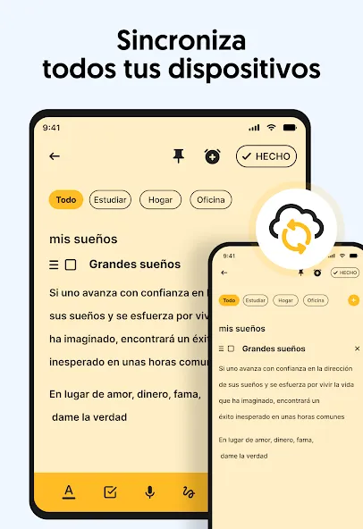 Notas: Bloc de notas, Notebook screenshot 14