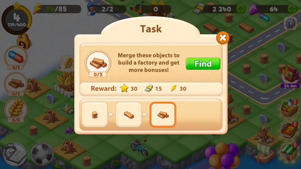 Mergington Town: Merge & Build screenshot 7
